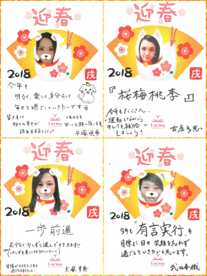 ✿2018 迎春✿【ルキナ北小金】